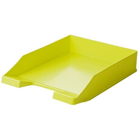 Klassik - vaschetta Portacorrispondenza, Formato Din A4 / c4, Impilabile, Stabile, Modern, Trend Colour Lemon - Foto 1