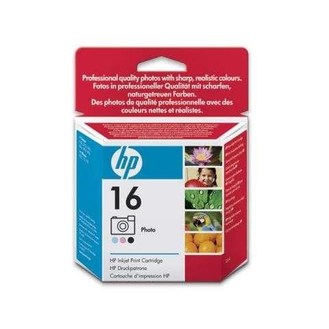 C1816AE Cartuccia Originale Magenta Chiara Ciano Chiaro Nero per Deskjet 350c / 630c / 632c / 640/640c Capacità 100 Pagine - Foto 2