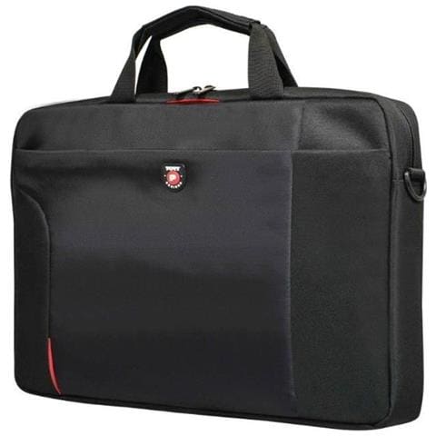 Borsa Toploading per Notebook fino a 15.6" in Tessuto Colore Nero - Foto 1