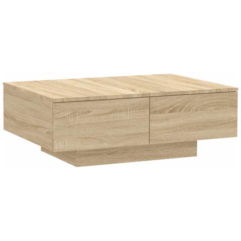 Tavolino da Salotto Rovere Sonoma 90x60x31 cm Legno Multistrato - Foto 1