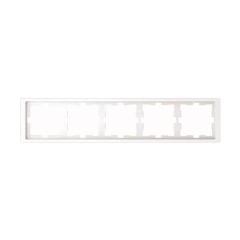 Meg4050-6535 Bianco Placca Copripresa E Copri Interruttori - Foto 1