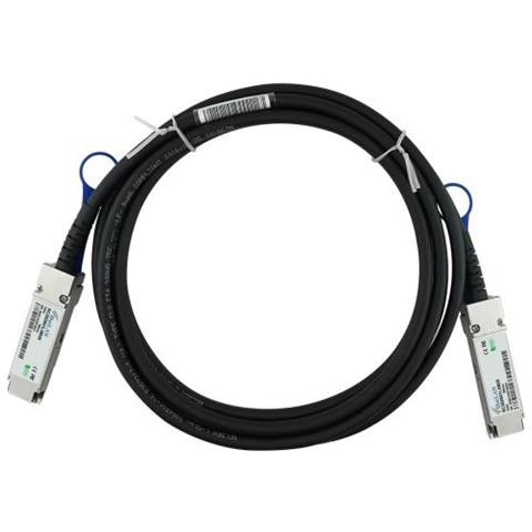 Blueoptics Cpac-dac-100g-5m-bl Cavo Infiniband Qsfp28 Nero, Argento - Foto 2