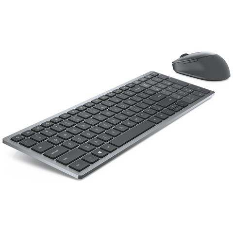 Tastiera e Mouse Wireless KM7120W-GY-PNN  (Layout QWERTY) Colore Grigio. Titanio - Foto 2