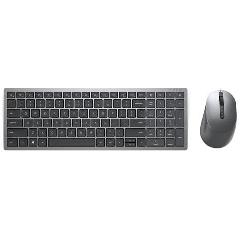 Tastiera e Mouse Wireless KM7120W-GY-PNN  (Layout QWERTY) Colore Grigio. Titanio - Foto 1