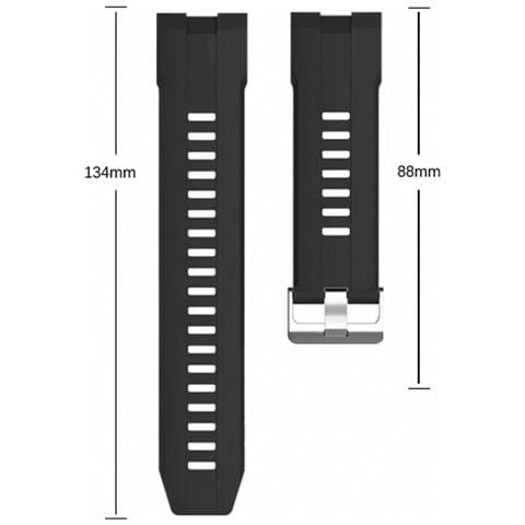 Cinturino Per Orologio In Silicone Black Huawei Watch Gt Cyber - Foto 5