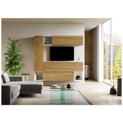 Composizione Parete Soggiorno A26 L.214 P.39,2 - Foto 1