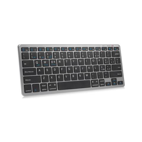 XKK400CWB-IT tastiera RF senza fili + Bluetooth QWERTY Italiano Nero - Foto 1