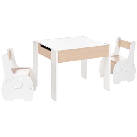 Tavolo Per Bambini Con Sedie Loyd Bianco - Foto 2