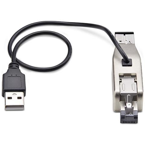 Dongle convertitore multimediale da fibra Gigabit a RJ45 Ethernet, monomodale ottico 10 km /multimodale 800 m, alimentato via USB, compatto, micro mini, TAA - Foto 2