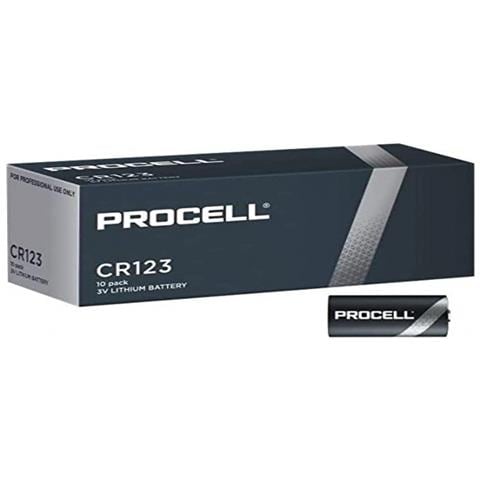 Batteria Duracell Litio Cr123a 3v -cr 123a/cr 17345 137448 - Foto 1