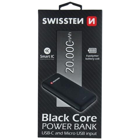 22013928 batteria portatile Polimeri di litio (LiPo) 20000 mAh Nero - Foto 1