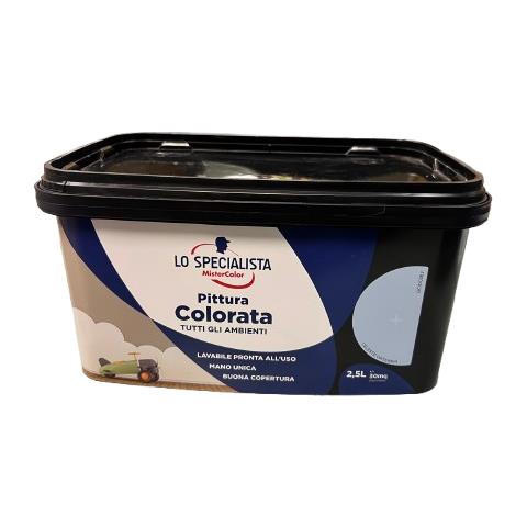 Pittura Tutti Ambienti 2,5 Lt Celeste Ortensia - Foto 1