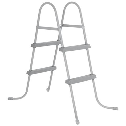 Piscina Fuori Terra - In Giro - 305x76 Cm - Grigio - Include Accessori Coordinati Cb4 - Foto 2