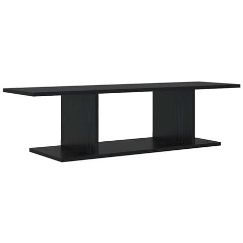 Mobile TV Nero 103 x 30 x 26.5 cm Legno multistrato - Foto 1