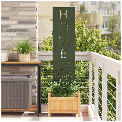 Schermo per privacy in giardino Oliver verde 32 x 140 cm - Foto 2