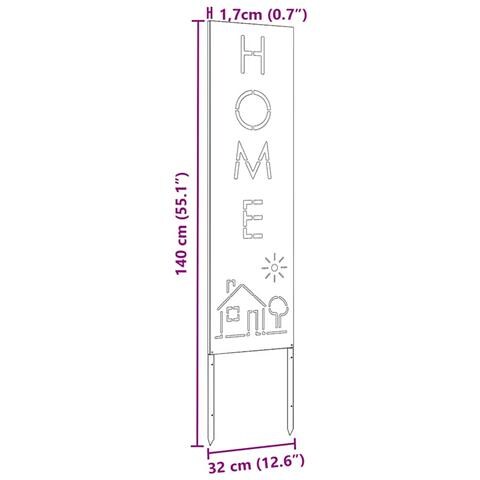 Schermo per privacy in giardino Oliver verde 32 x 140 cm - Foto 9