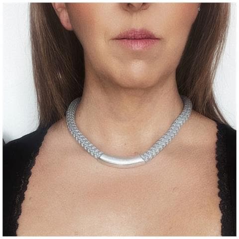 Collana ""naut"", Piccola Grigio Argento - Foto 2