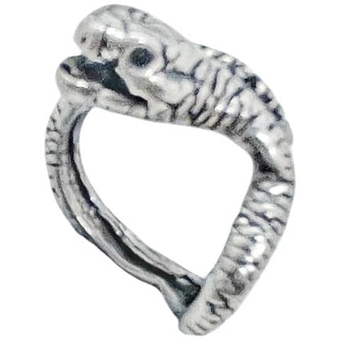 Anello Snake1 In Argento Invecchiato - Foto 2