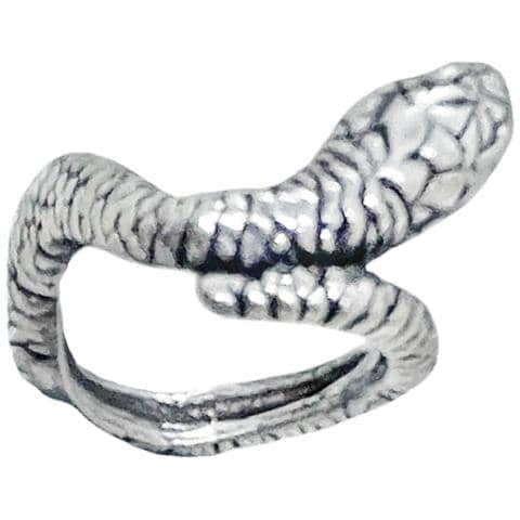 Anello Snake1 In Argento Invecchiato - Foto 6