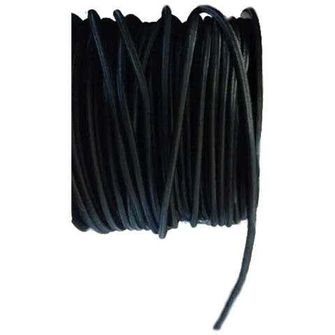 Corda Elastica Nera 10mm 50 Metri Per Teli E Fissaggi - Foto 2