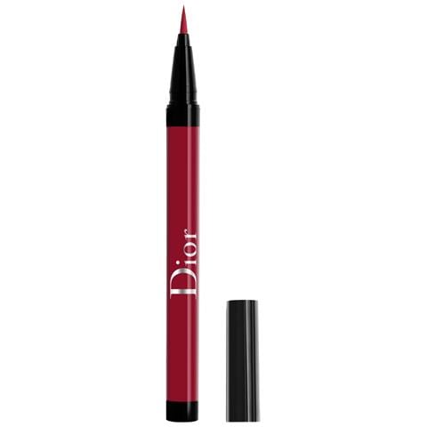 , Diorshow On Stage, Impermeabile, Punta In Feltro Ultra-flessibile, Colore Intenso, Eyeliner Liquido, 771, Bordeaux Opaco, 0.55 Ml - Foto 1