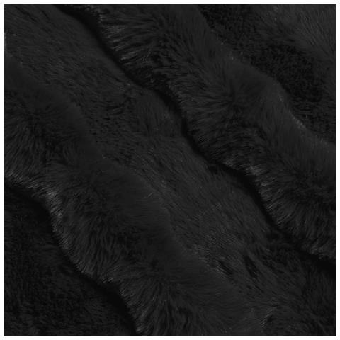 Coperta antiscivolo in finta di coniglio Olite 4 pcs Nero - Foto 9