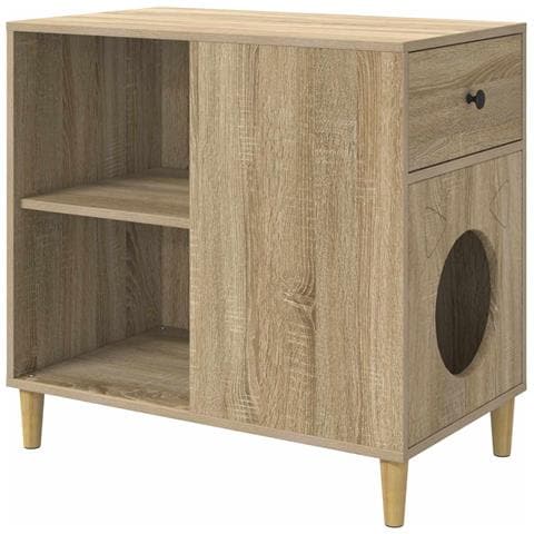 Casa per Gatti Sonoma 72 x 42.5 x 70 cm Legno multistrato - Foto 1