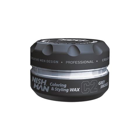 Cera Colorata Per Capelli, Grigio Cenere, Nishman 100 Ml - Foto 1