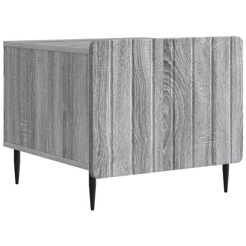 Tavolino da salotto con cassetto Grigio Sonoma 49 x 50 x 42 cm - Foto 1