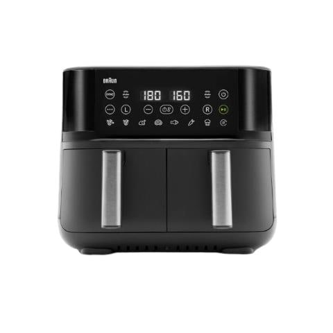 TD 3030I BK Doppia 8 L Indipendente 2850 W Friggitrice ad aria calda Nero - Foto 1