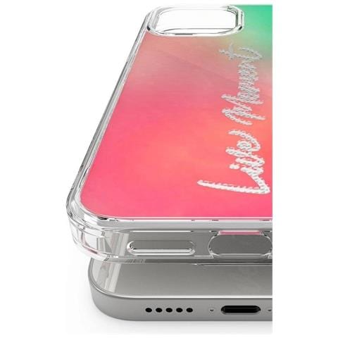 Ringke Fusion Design Custodia Per Computer Con Bumper In Tpu, Per Iphone 12 Pro Max, Verde Rosa (gnap0028) - Foto 1