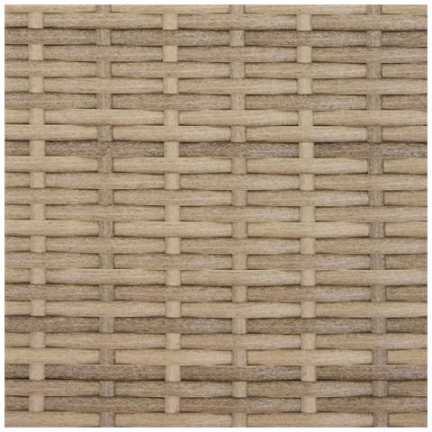 Set di divani 5 pz Beige e Bianco Crema - Foto 9