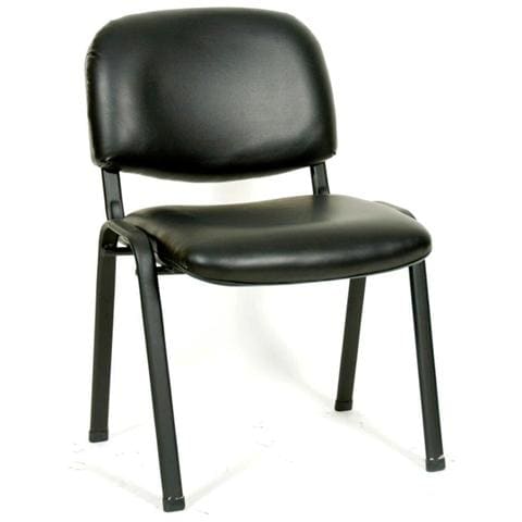 Sedia da attesa per ufficio colore nero - Foto 2