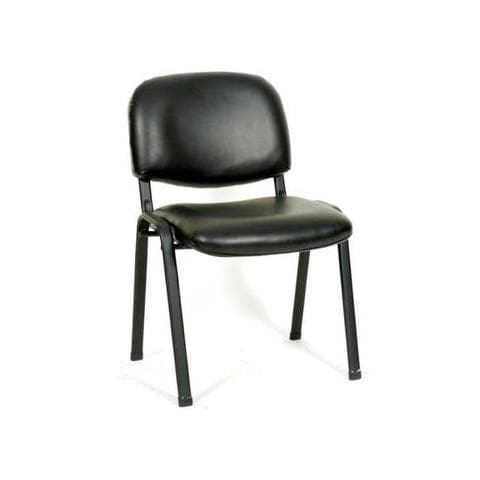 Sedia da attesa per ufficio colore nero - Foto 1