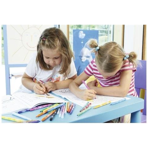 power - Pennarello - Punta Media - Astuccio da 15 - Colori Assortiti - Foto 1