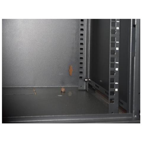 Armadio 6 Unita' Da Muro Per Reti (A) 350 X (L) 540 X (P) 450 Mm Colore Nero - Foto 2