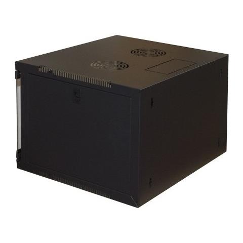 Armadio 6 Unita' Da Muro Per Reti (A) 350 X (L) 540 X (P) 450 Mm Colore Nero - Foto 5