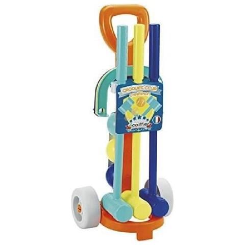 Set Trolley Cricket 3 Mazze Colorate, Palline - Foto 1
