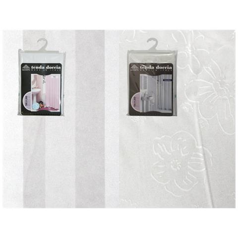 tenda doccia bianca pvc 120x200 - Foto 1