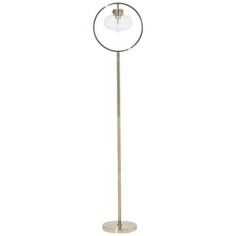 Lampada Da Pavimento In Ottone Antico Severn - Foto 29