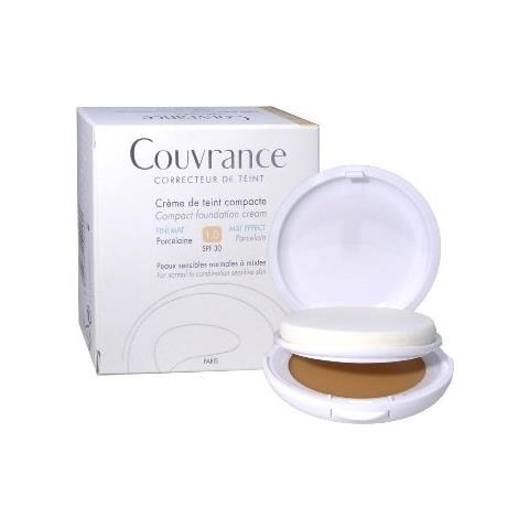 Eau Thermale Couvrance Crema Compatta Colorata Nf Oil Free Porcellana 9,5 G - Foto 1