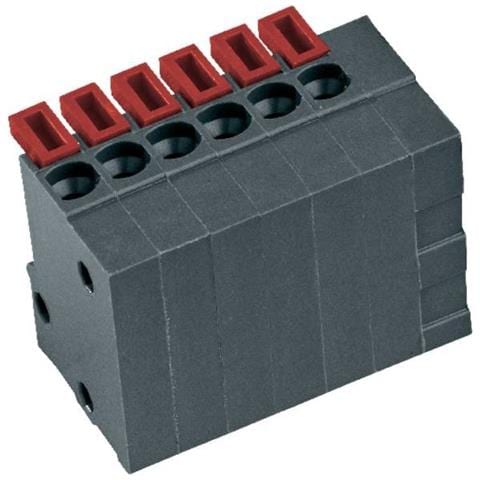 Akz4791/10kd-2.54-v Morsetto Con Collegamento A Molla 0.75 Mm² Poli 10 Grigio Basalto 1 Pz. - Foto 1