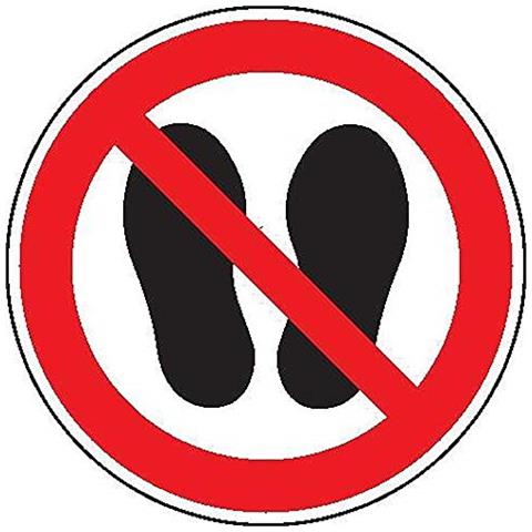 4044589118493 - Segno Di Proibizione Fol Flñche Riguardante D100 Mm. - Foto 1