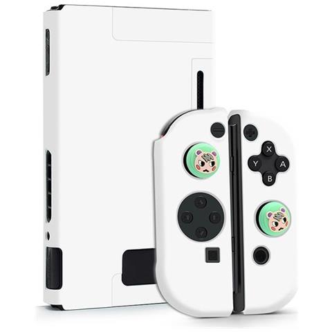 Custodia Dockable Compatibile Con Nintendo Switch Pc Bianca - Foto 1