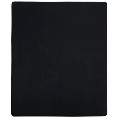 Lenzuolo Con Angoli Jersey Nero 90x200 Cm Cotone - Foto 1