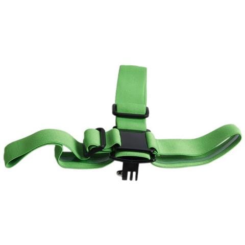 Supporto Elastico Da Casco Regolabile St-24 Per Gopro Hd Hero - Action Cam Nilox Trevi Green - Foto 2
