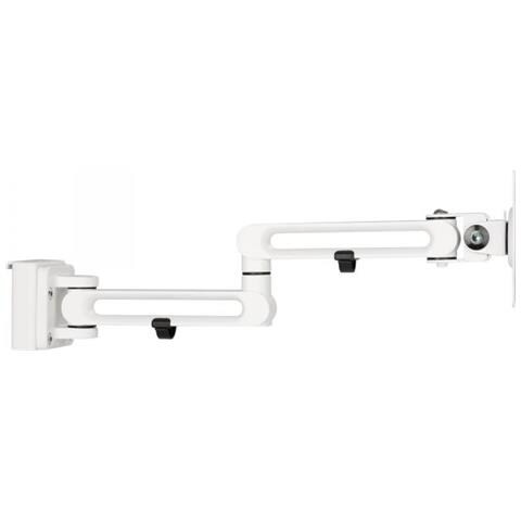 Slatwall Supporto Monitor 2 Snodi, Bianco - Foto 3