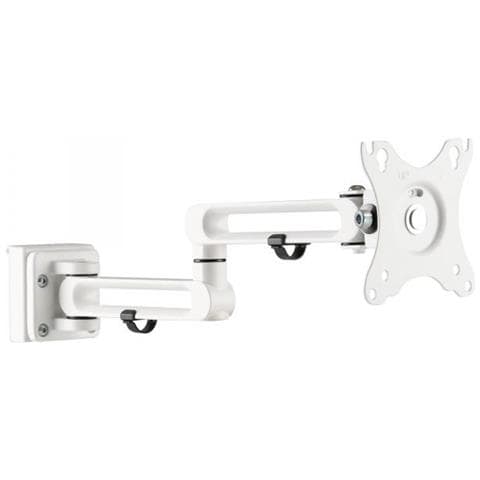 Slatwall Supporto Monitor 2 Snodi, Bianco - Foto 1