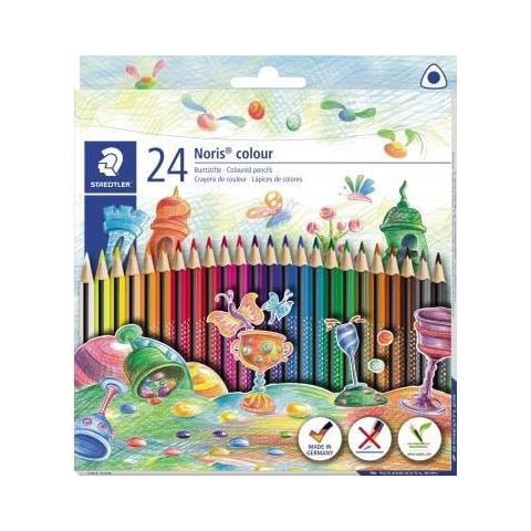 24 Staedtler Noris Colour Buntstifte Farbsortiert (187 C24) - Foto 1