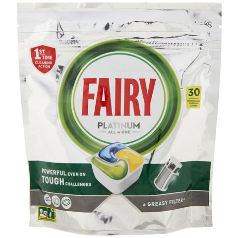 FAIRY Platinum Lemon 25 Capsule Lavastoviglie